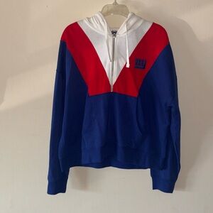 NY Giants cropped hoodie